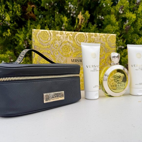 Versace Gold Eros Pour Femme Eau de Parfum with Case. $95 Make Offer - Picture 2 of 5